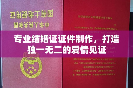 茂林专业结婚证证件制作，打造独一无二的爱情见证