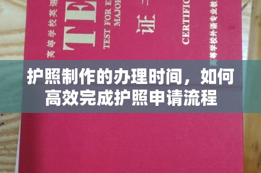 茂林护照制作的办理时间，如何高效完成护照申请流程