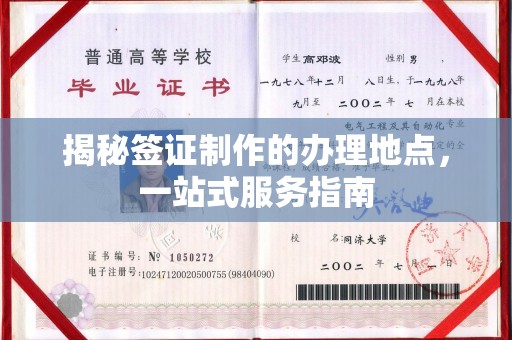 茂林揭秘签证制作的办理地点，一站式服务指南