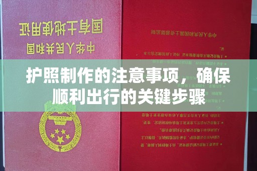 茂林护照制作的注意事项，确保顺利出行的关键步骤